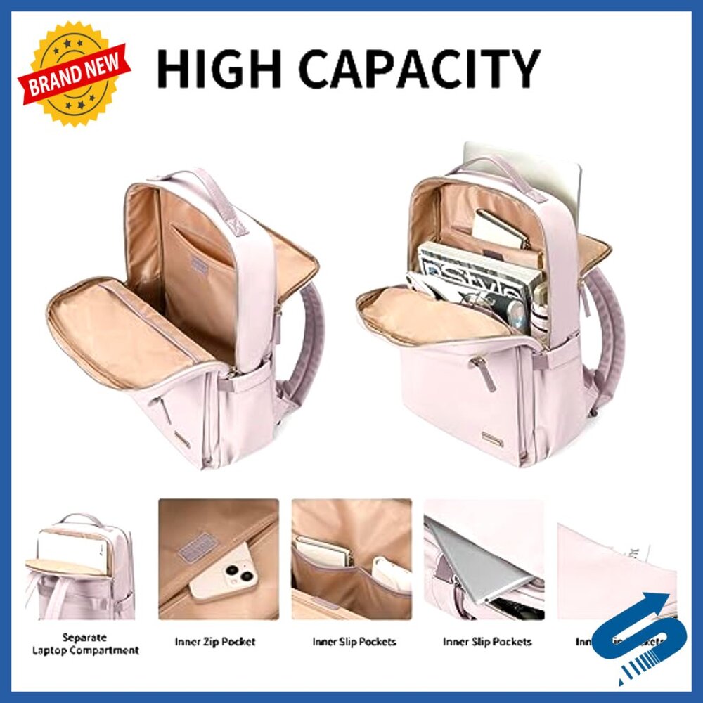 Stylish Laptop Backpack Multi-Functional Daypack … - image 2